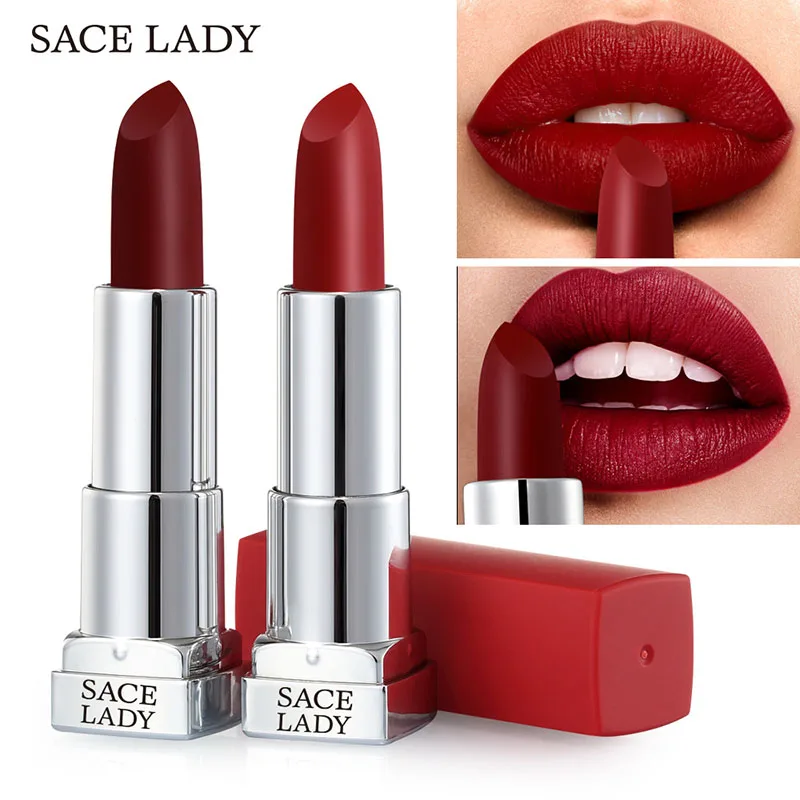 Лучшая шелковая матовая губная помада макияж 9 цветов водостойкая стойкая