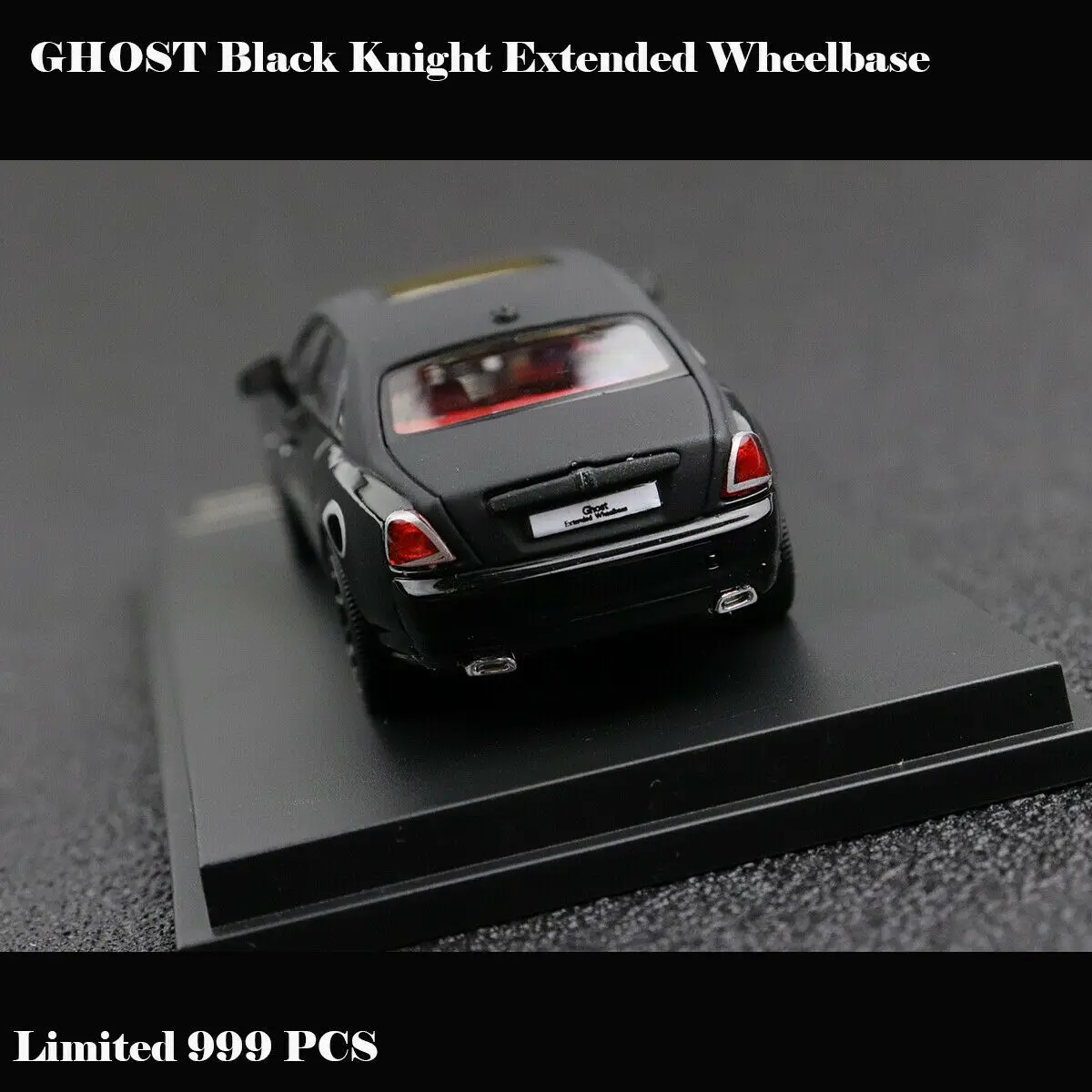 

Original 1/64 Rolls-R GHOST Black Knight Extended Wheelbase Limited 999 New