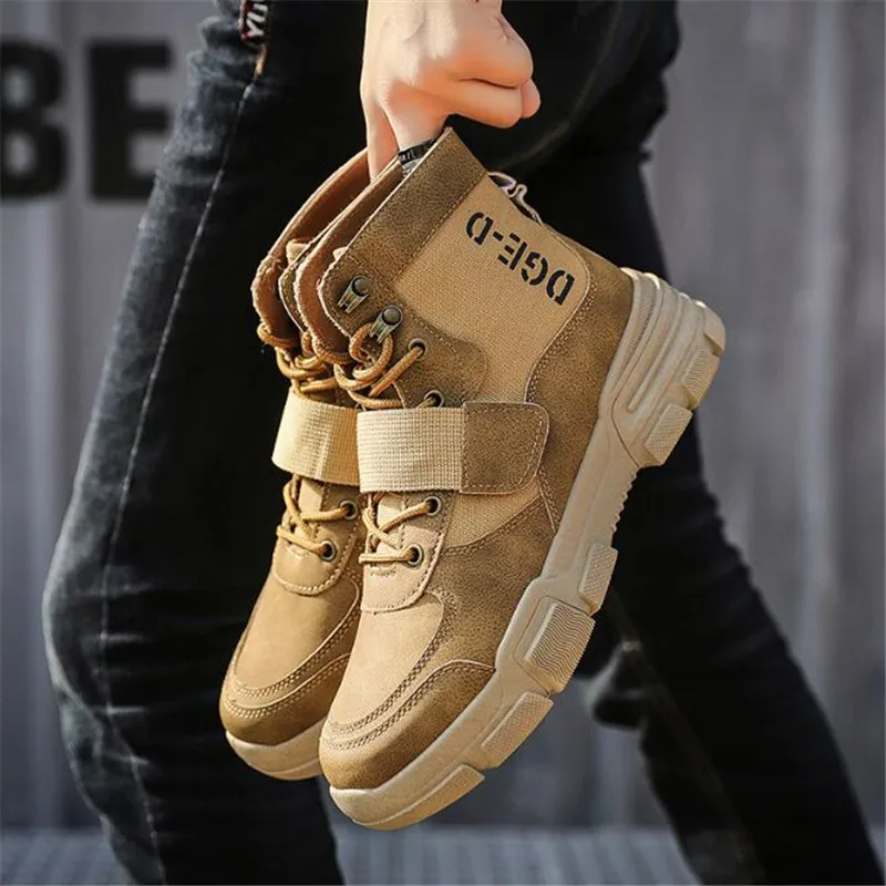 Новинка 2019 года мужские ботинки сезон осень-зима ботильоны классические Ботинки