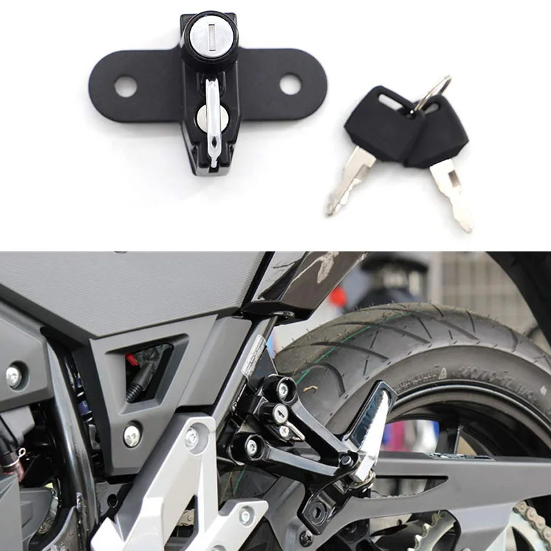 Мотоциклетный шлем замок с ключами Противоугонная для Suzuki V Strom 250 2017 и более