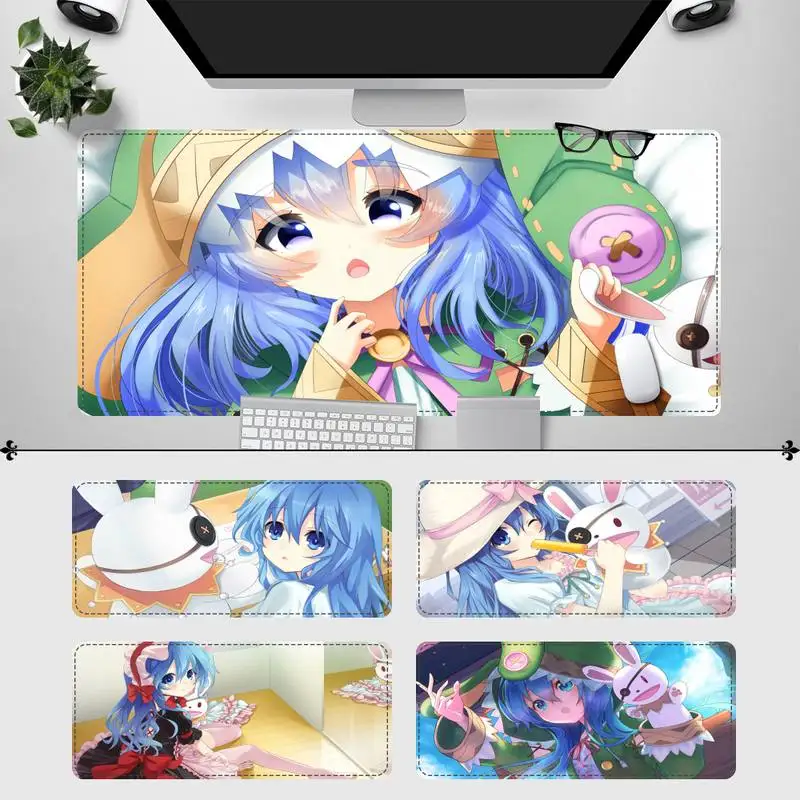 

Cute Yoshino Gaming Mouse Pad PC Laptop Gamer Mousepad Anime Antislip Mat Keyboard Desk Mat For Overwatch/CS GO
