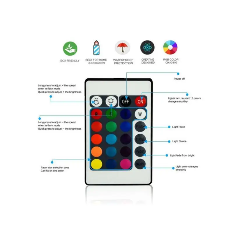 Светодиодная лампа USB кабель сенсорный выключатель современный черный пульт