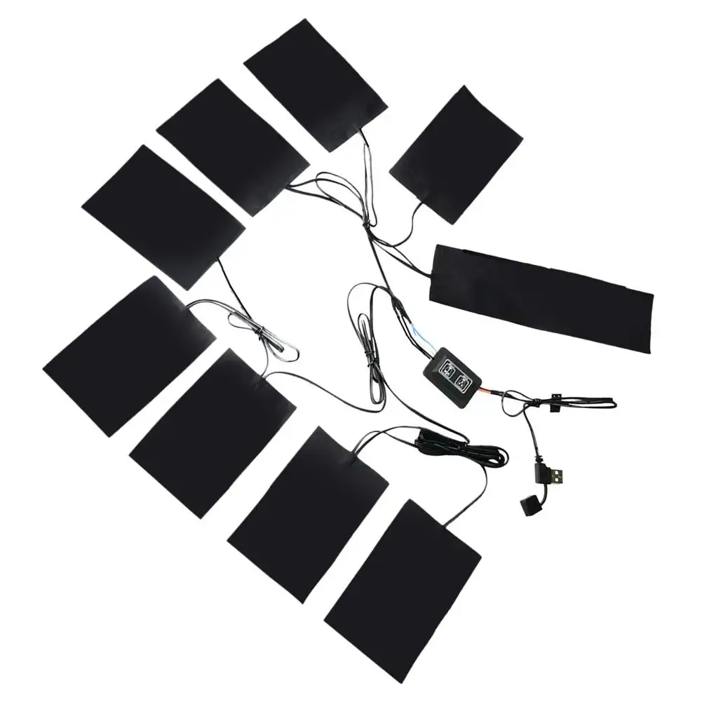 1 комплект уличный теплый жилет с USB-зарядкой | Спорт и развлечения
