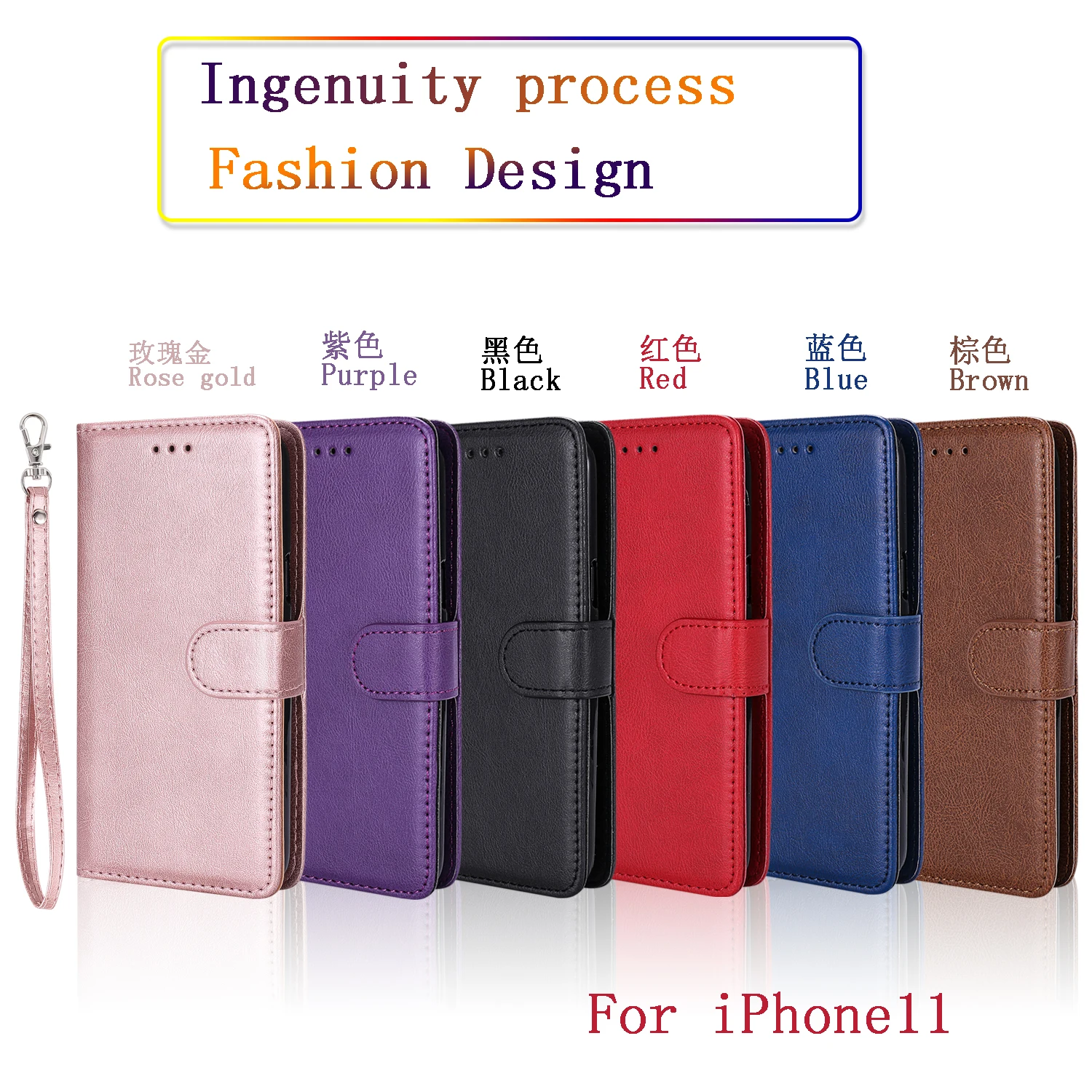 

Luxury Flip Cover For iPhone 12 mini 11 Pro Max XS XR SE 2020 7 8 Plus Phone Case Leather Wallet Magnetic 2in1 Detachable Shell