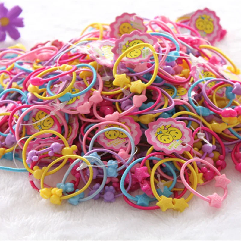 Детские резинки для волос разноцветные нейлоновые 50/1000 шт./компл. | Мать и ребенок