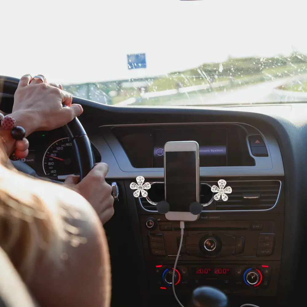 

1Pc Car Phone Rack Universal Car Phone Holder Car Phone Holder (Black)