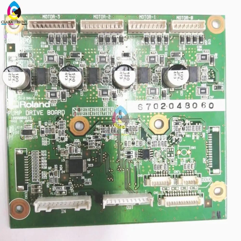 Используется Roland XF 640/EJ 640/XT 640 в сборе плата привода насоса 6702048060|Чернильные