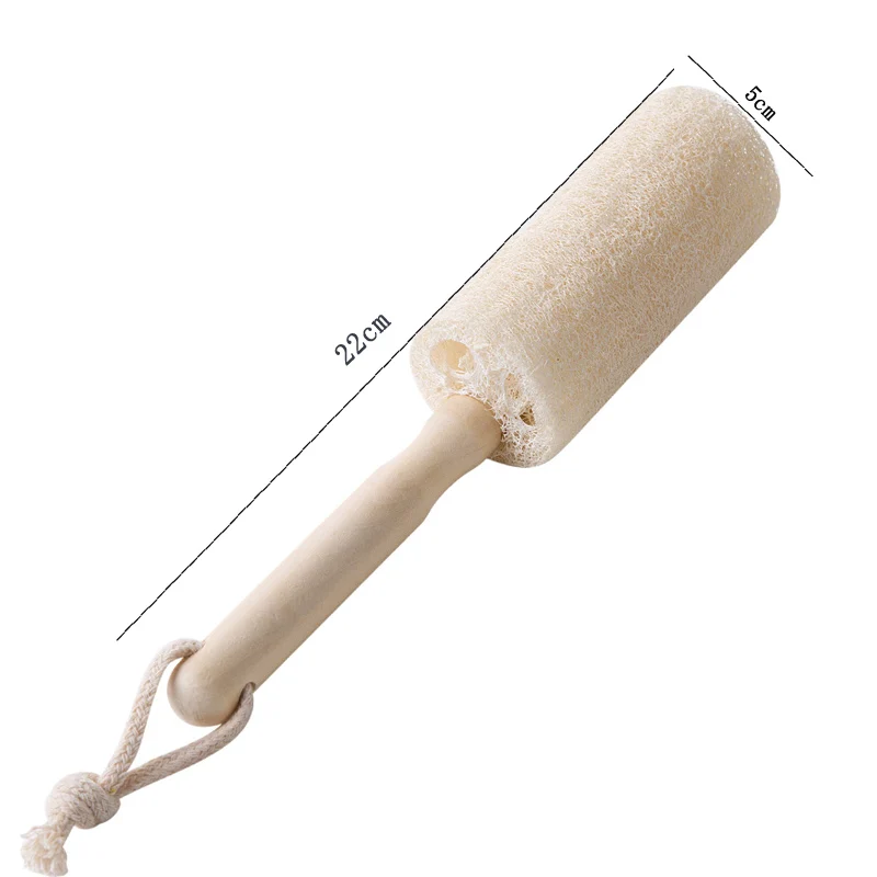

vanzlife Wooden kitchen towel gourd cup brush cleaning brush cups Household cleaning cup ceramic glass cleaning brush