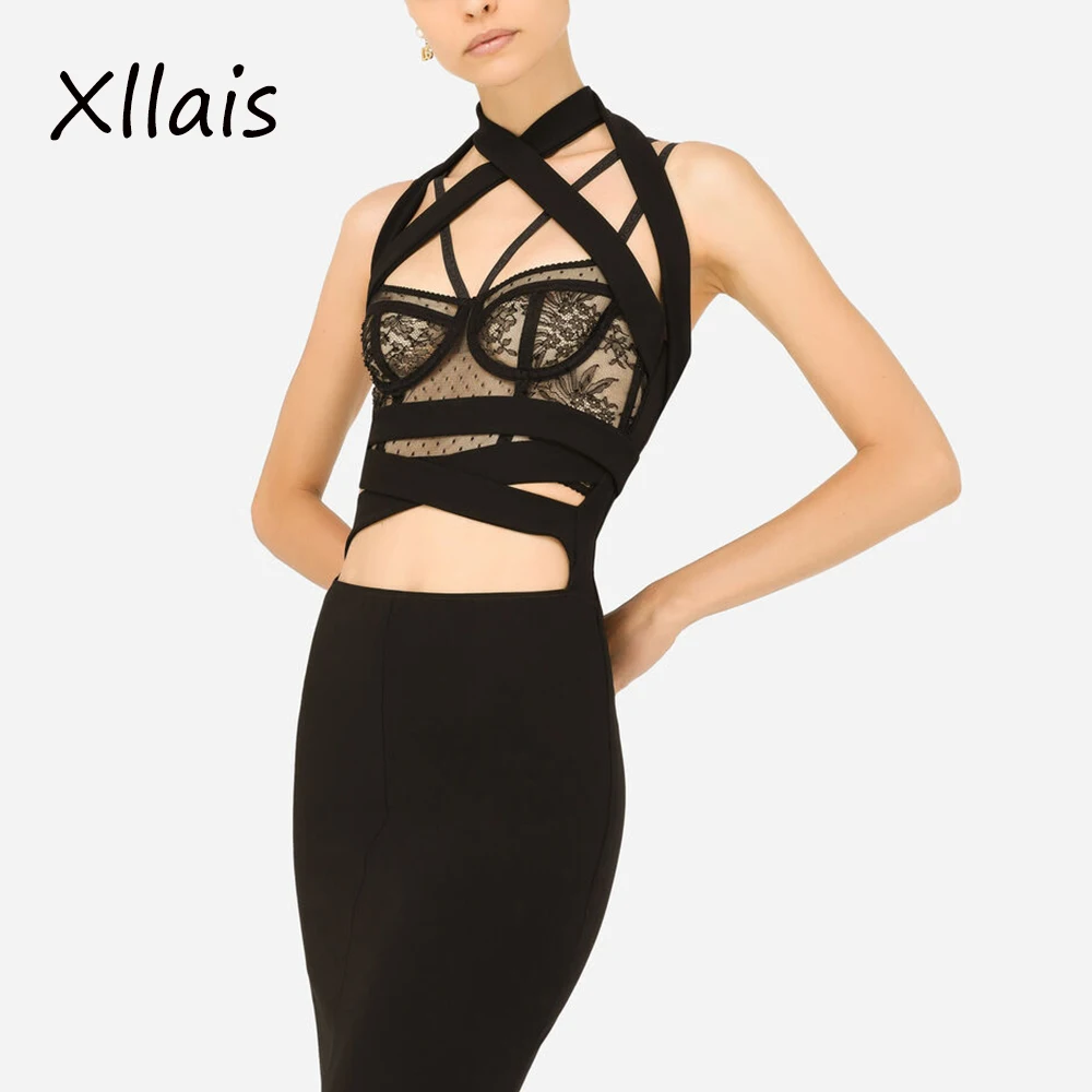 

XLLAIS летний двойной корсет на бретельках, тонкий сексуальный укороченный топ с пуш-ап, женский с рыбьей косточкой, Женская белая кружевная ко...