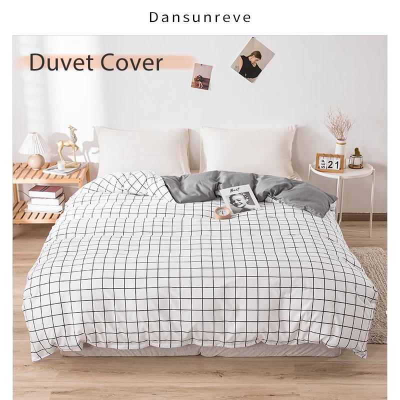 

Пододеяльник Dansunreve, чехлы для кровати в скандинавском стиле, пододеяльник, чехол, одеяло, покрывала, Королевский, односпальный, приятный на ...