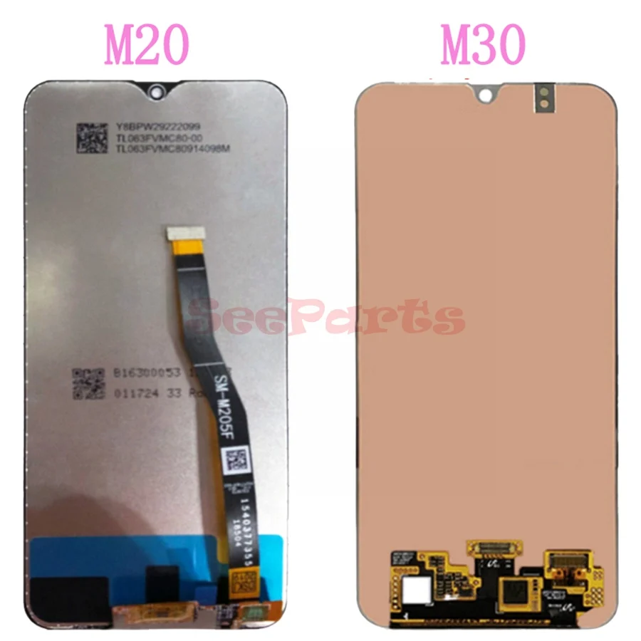 ЖК дисплей для Samsung A50 сенсорный экран с дигитайзером в сборе A10 A20 A70 A90 M20 M30|back