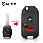 Складной кнопочный ключ KEYYOU 234 для Honda Accord Civic CRV Pilot 2007 2008 2009 2010 2011 2012 2013