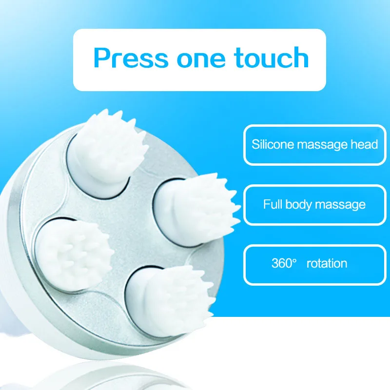 patented design Silicone Multifunctional dragon gripping head pet massager charging electric kneading scalp massage machine |