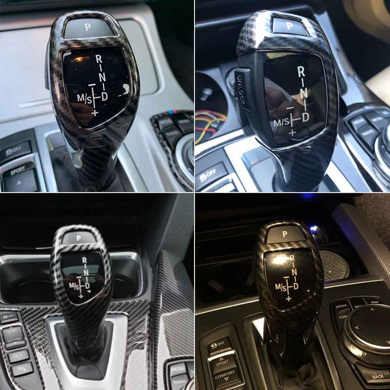 Черная задняя крышка из углеродного волокна для BMW F20 F30 F10 F32 F25 X5 F15 X6 F16 ABS