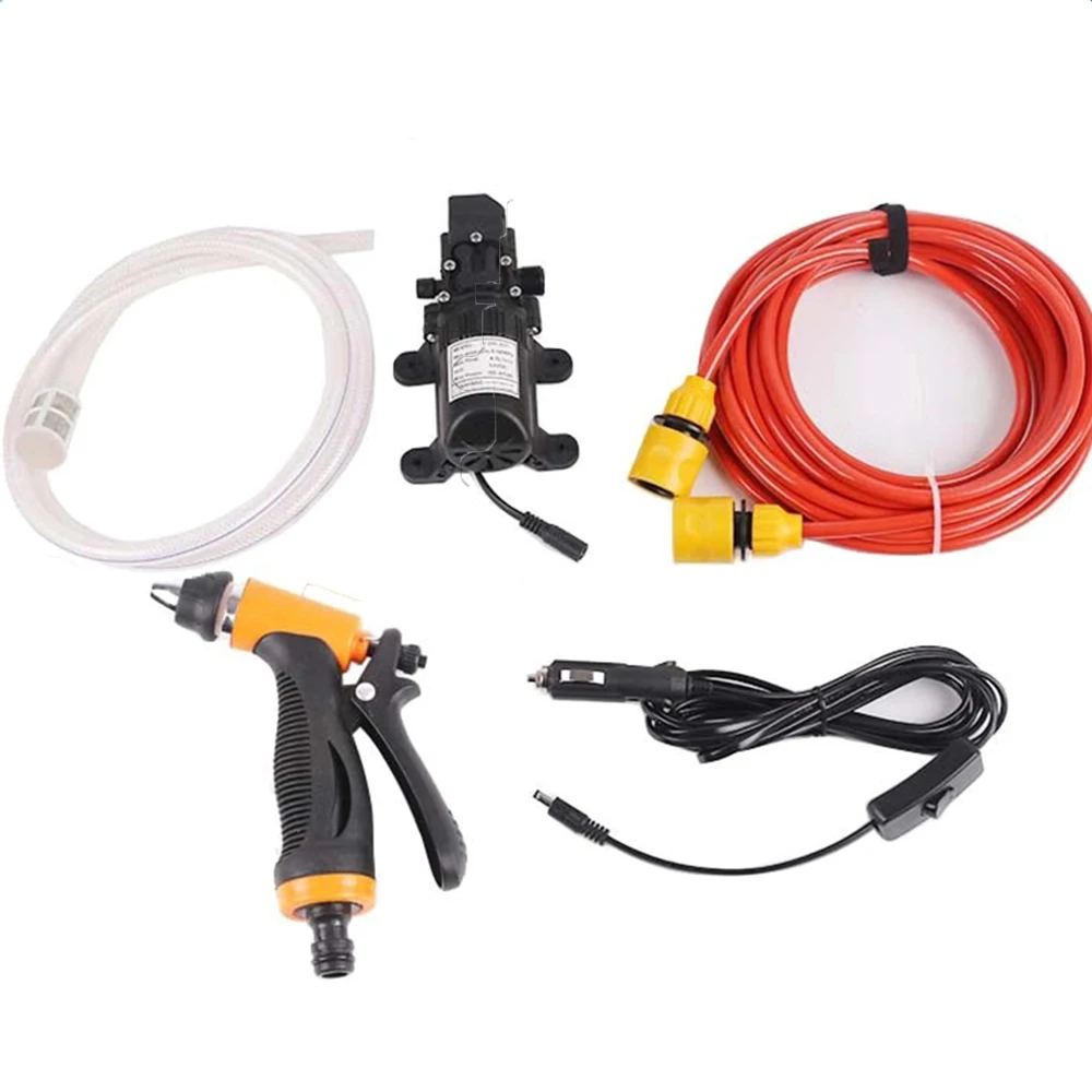 

12V-65W Automobile Washer Gun Pump High Pressure Wash maintenance Cleaner Care Washing Machine Electric Cleaning Car Accessories