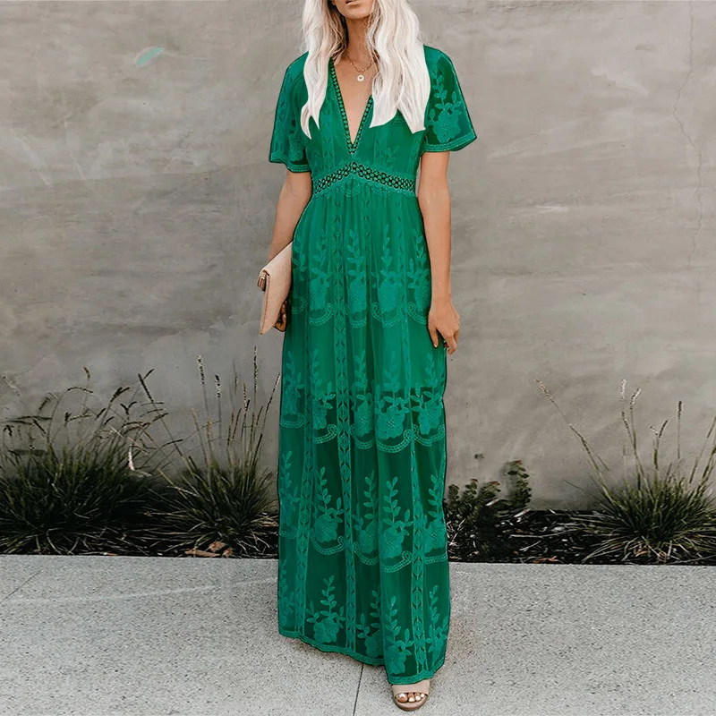 2021 накидки на бикини сексуальное летнее пляжное платье с глубоким V-образным