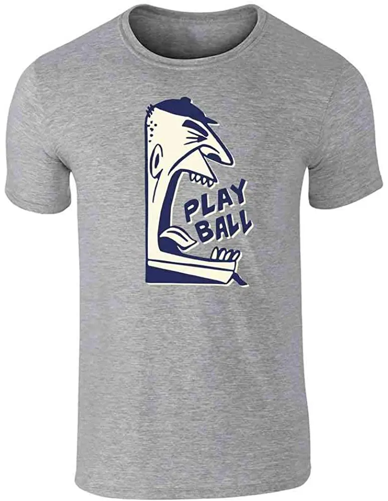 Спортивная футболка в стиле ретро с графическим принтом Play Ball новая летняя