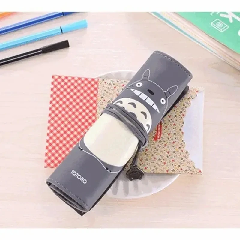 

1 Pc Novelty Rolling Totoro Creative Pen Bags Multipurpose Pencil Case