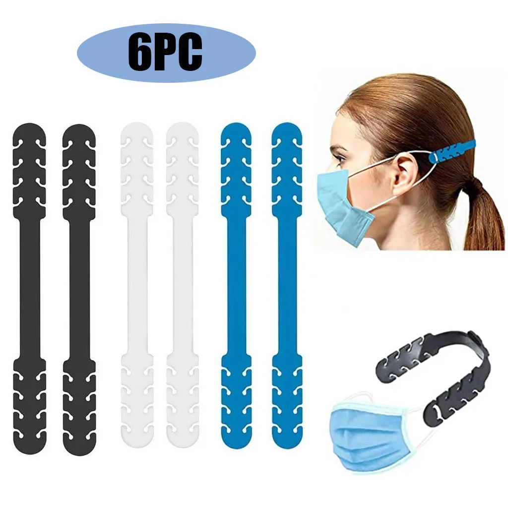 6 прочный корпус из поликарбоната Расширители анти углеродного волокна для ушей