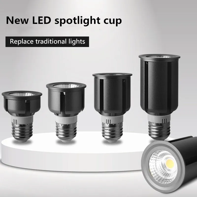 Высосветильник LED COB светильник GU10 GU5.3 E27 9 Вт 12 15 20 25 светодиодная лампа 85-265 в