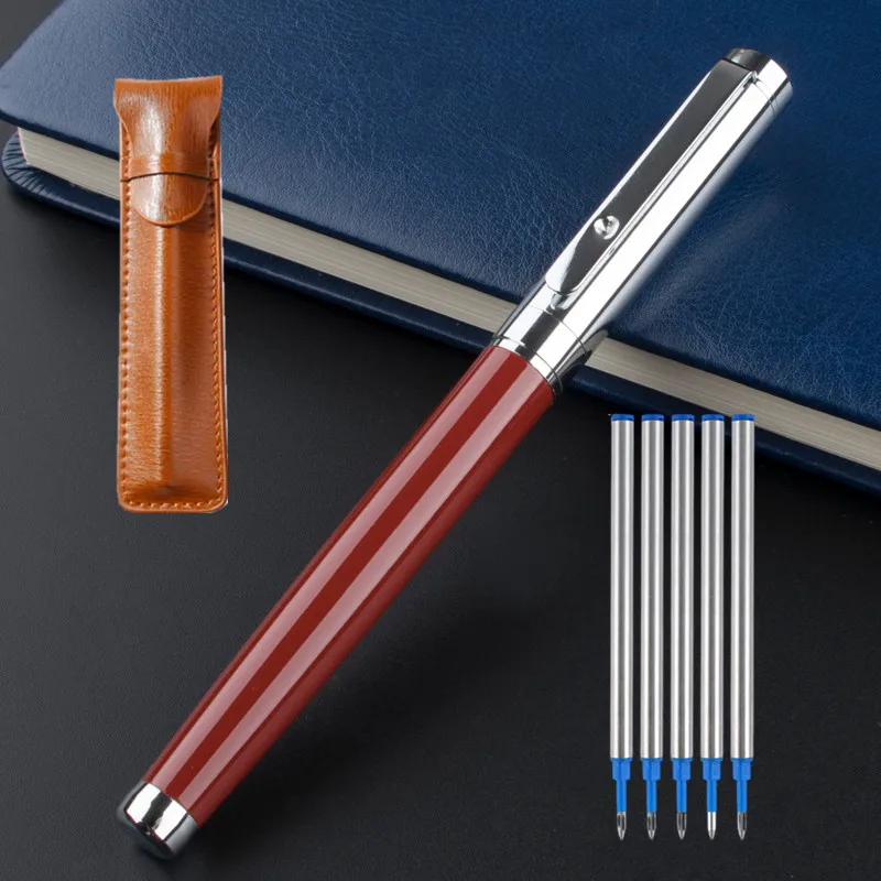 Роскошная металлическая шариковая ручка высококачественные ручки для письма