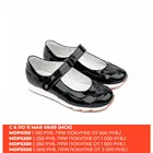 Туфли детские TAPIBOO 25016 кожа ЧЕЧЁТКА чёрный