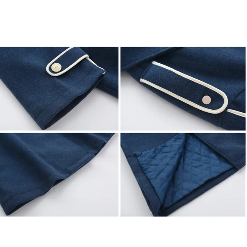 

Thick Warm Wool Jacket Women Clothing 2020 Autumn Winter New Fashion Korean Loose Long Coats Casual Woolen Coat Female With belt