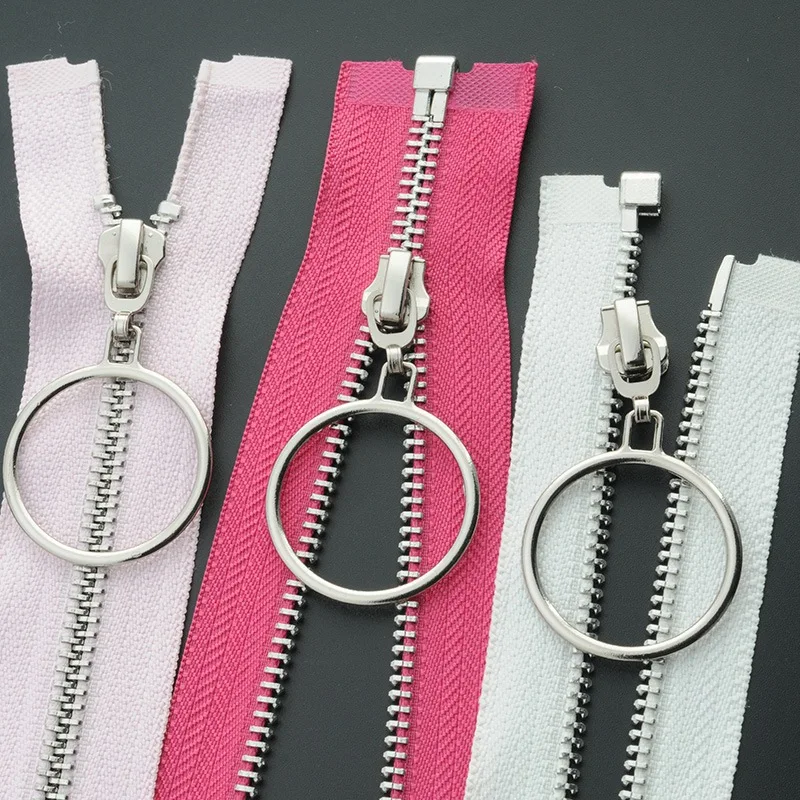 Золотистая серебристая черная молния с уплотнительным кольцом 5 #85 см Новая