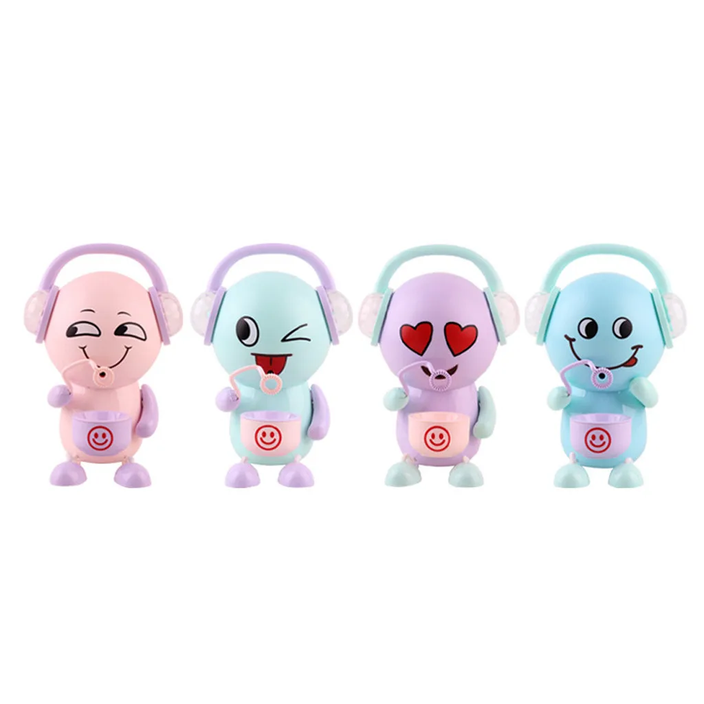 Детская игрушка милое ABS устройство для мыльных пузырей пузырчатая машина