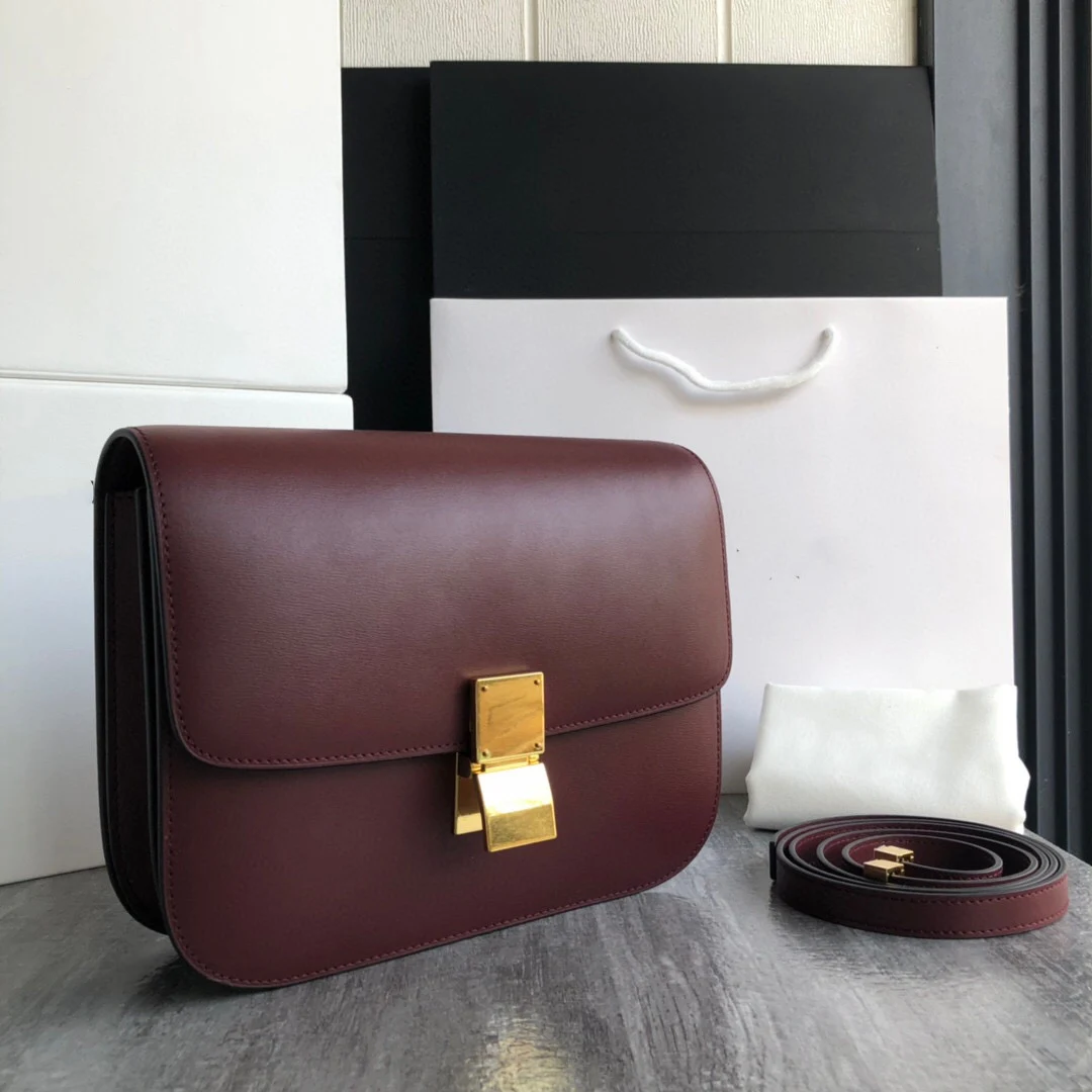 

Fashion GENUINE LEATHER Designer Women Messenger Bags Cross Body Shoulder Bag Sac A Main Femme Sac A Main Satchel Bags