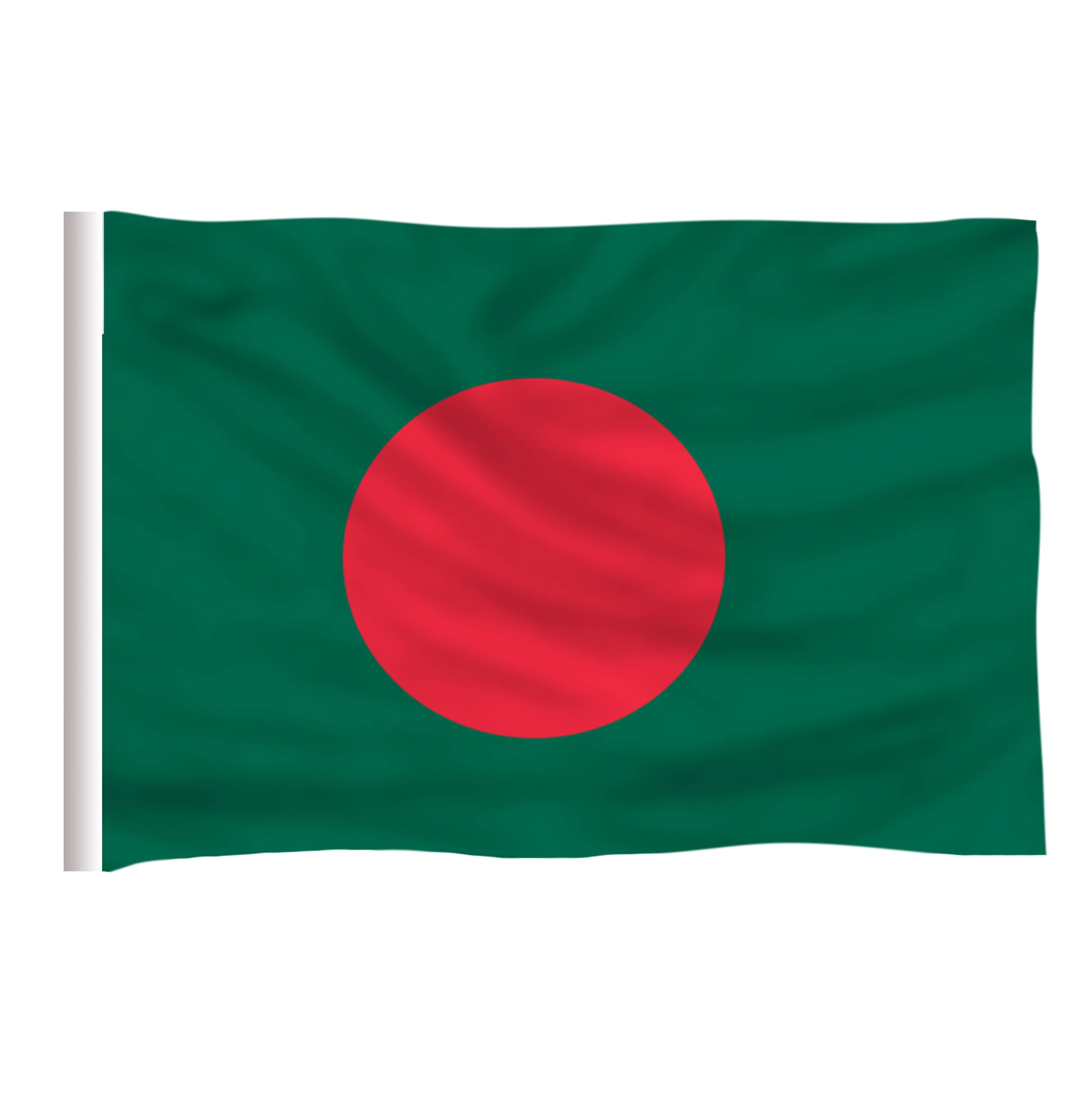 2017 Народная Республика Бангладеш флаг Бенгал полиэстер 5*3 фута 150*90 см Высокое