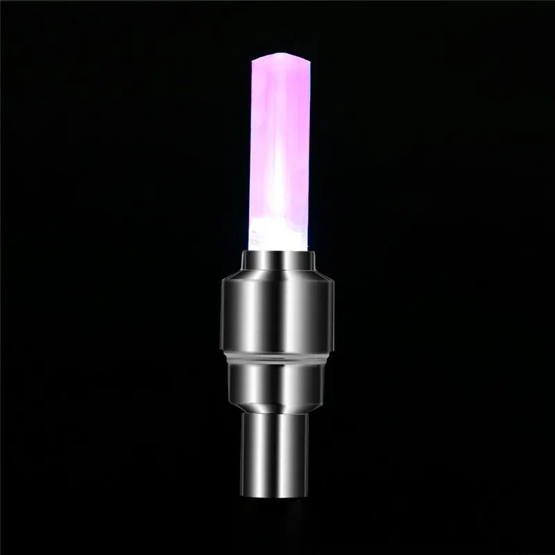 6pcs Neon Lights Color Tyre Wheel Valve Cap Light LED Lamp Flash Car Tire Caps Air Cover Rim Stem | Спорт и развлечения