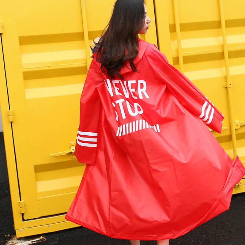 Стильные EVA черный дождевик для взрослых женский прозрачный уличный мужской