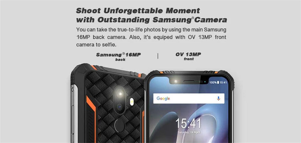 HOMTOM ZOJI Z33 Rugged Mobile Phone MT6739 1.3GHZ Quard Core 3GB 32GB 4600mAh 5.85Inch Dual sim Android 8.1 OTA OTG Face Unlock