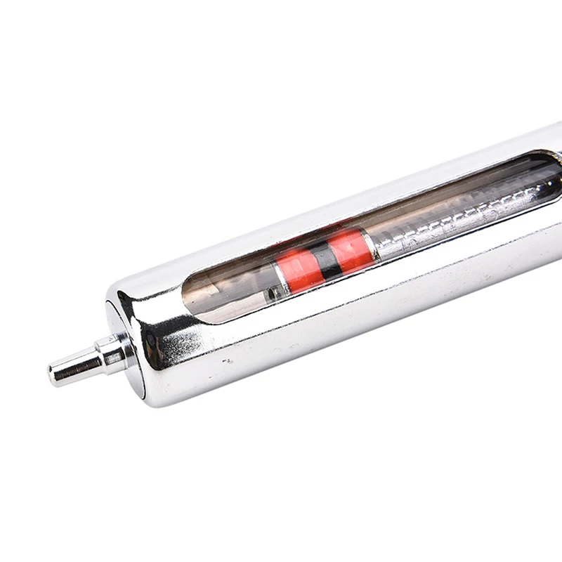 10 мл регулируемый металлический шприц из нержавеющей стали стеклянный