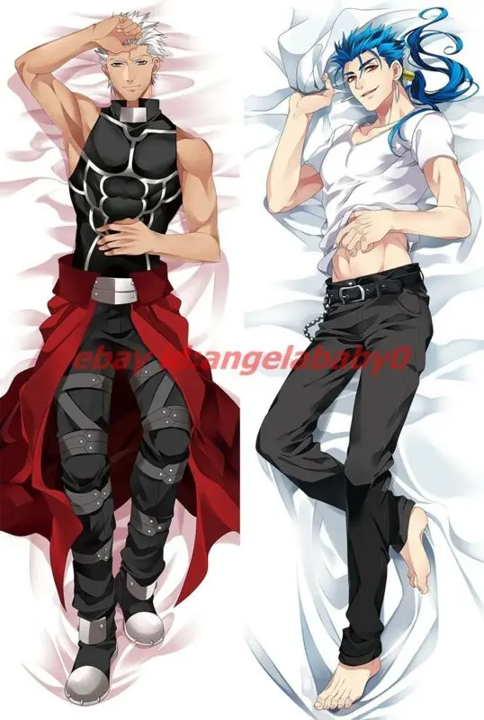 

Fate\/stay night Emiya Cu Chulainn Anime Dakimakura Hugging Body Pillow Case 083 Pillow Case Adult Hugging Cosplay
