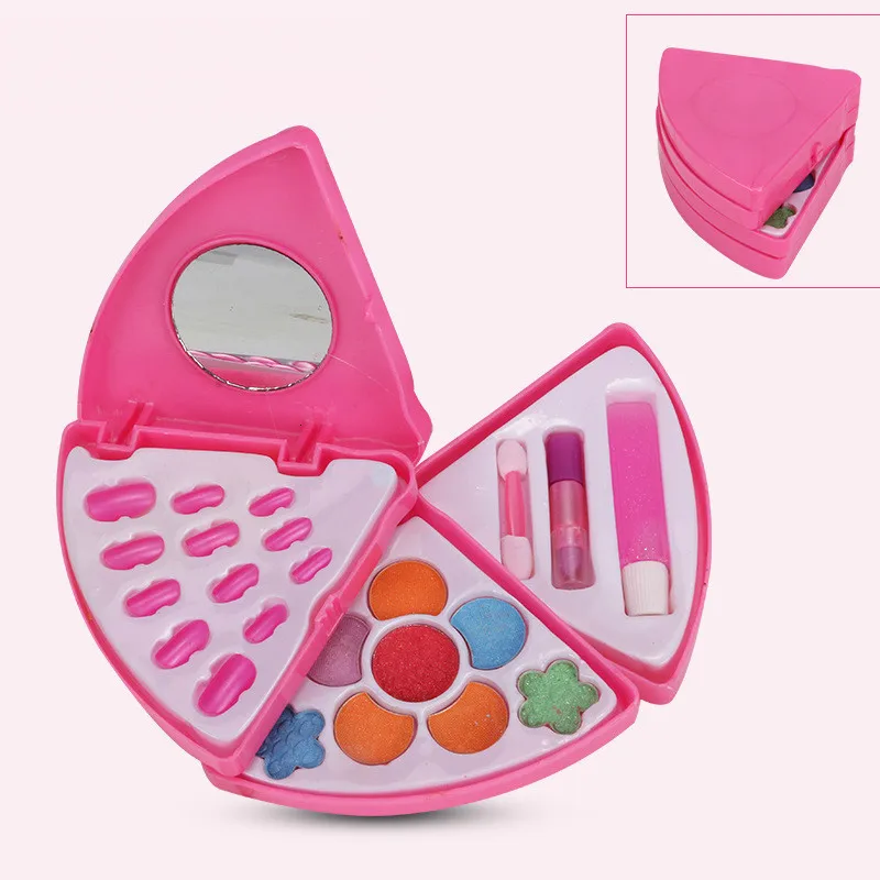 Детский косметический костюм для ролевых игр девочек набор инструментов макияжа