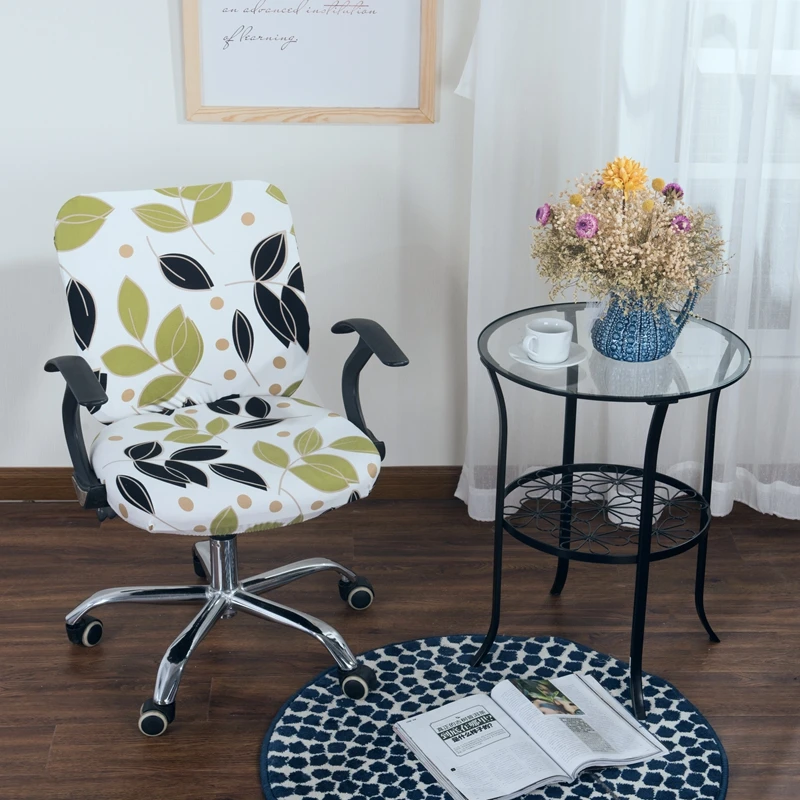 2 шт. универсальные эластичные чехлы на кресла из спандекса Сплит чехол стул +