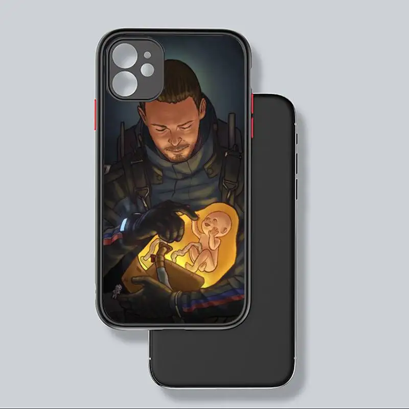 

Death Stranding Phone Case For iphone 12 11 8 7 plus mini x xs xr pro max matte transparent cover