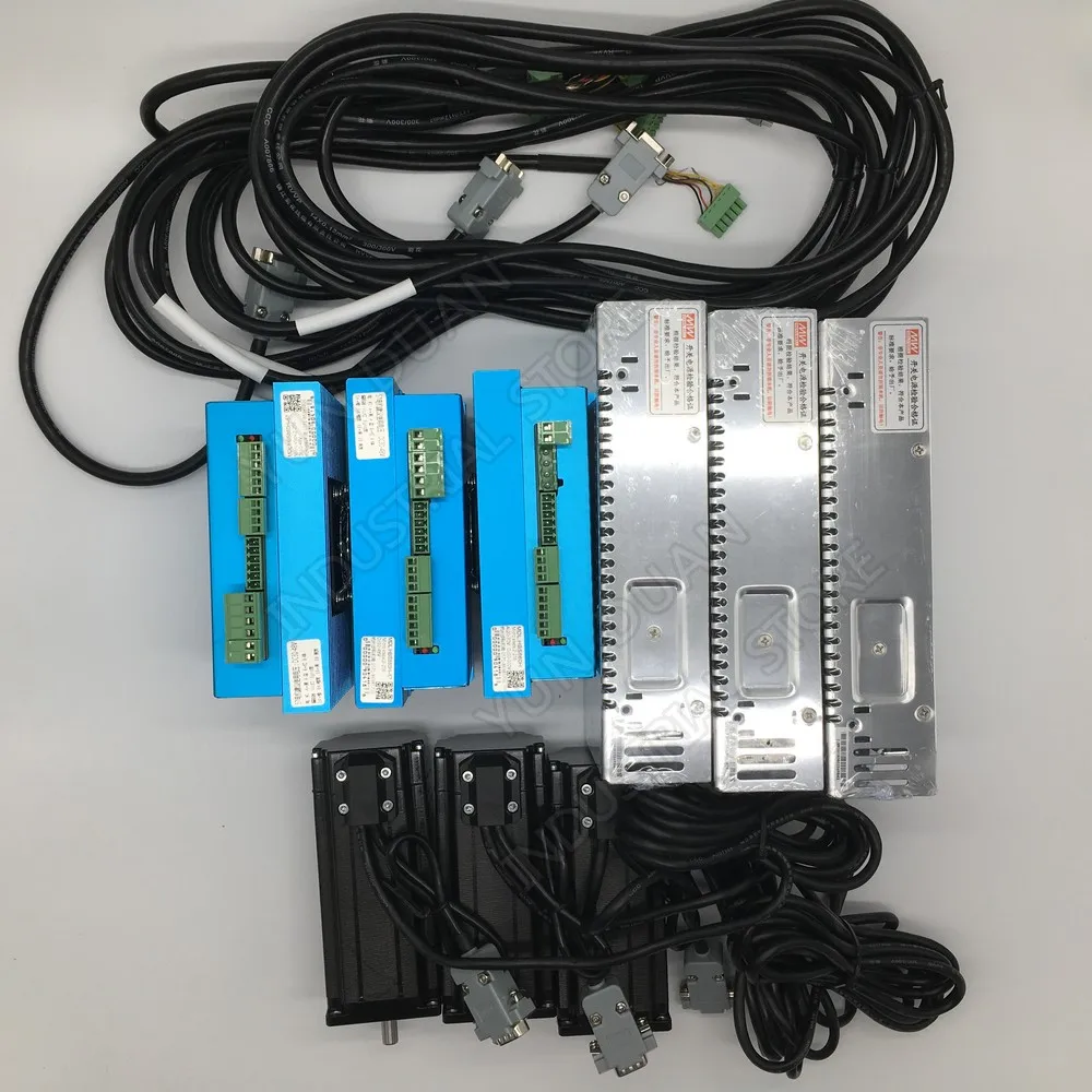 ZXY Aixs 12Nm Nema34 86 мм AC DC DSP замкнутый контур шаговый двигатель драйвер и 400 Вт 60 в