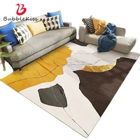 bubble kiss geometry art carpets for home simple nordic living room tea tables floor rugs customize kids bedside anti slip mats