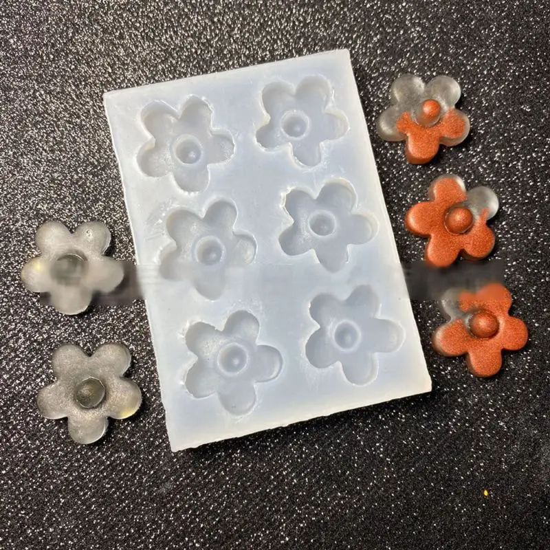 

5Pcs Cherry Blossoms Flower DIY UV Resin Mold Floral Flower Resin Mold Tools