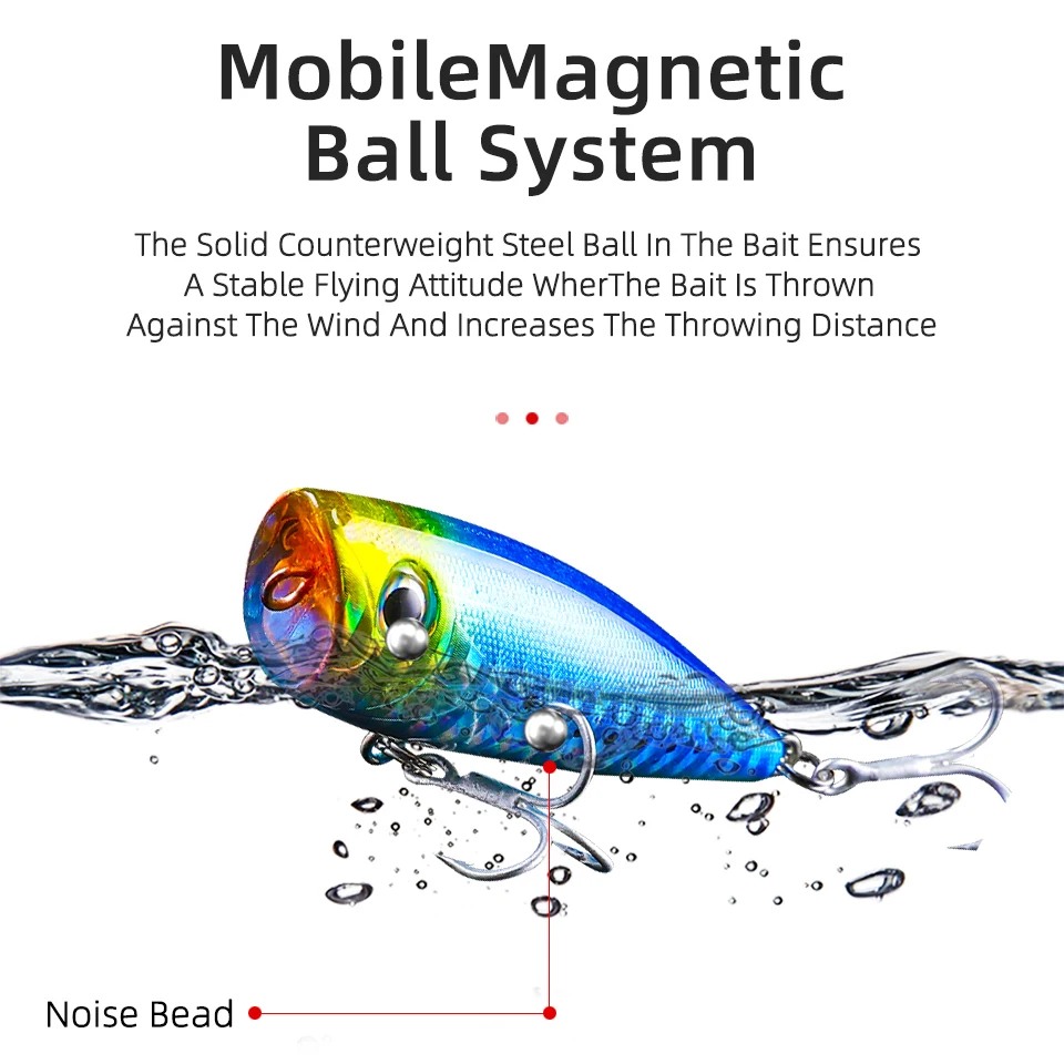 5 шт./партия рыболовные приманки 6 см 7 г | Спорт и развлечения