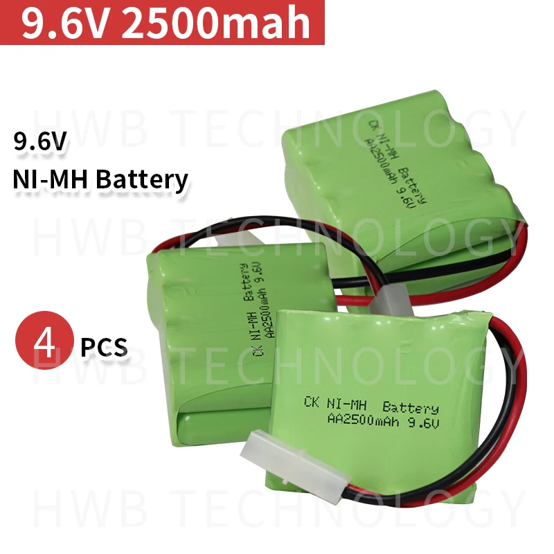 4 шт./лот Высокое качество AA 9 6 V 1800mAh Ni-MH аккумуляторная батарея Бесплатная