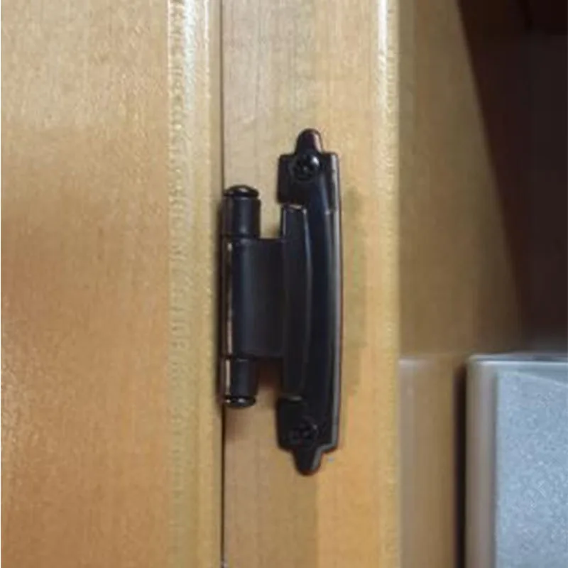 Probrico самозакрывающиеся петли для кухонного шкафа Античная бронзовая частичная