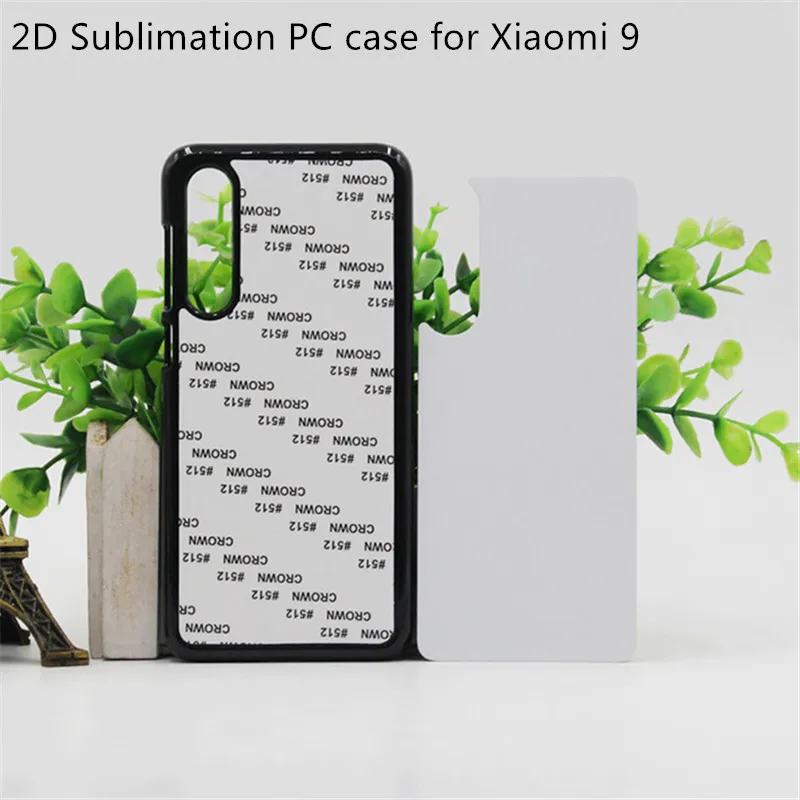 2D сублимационный чехол для Xiaomi Mi 9 SE ПК жесткий пустой Печатный с алюминиевым