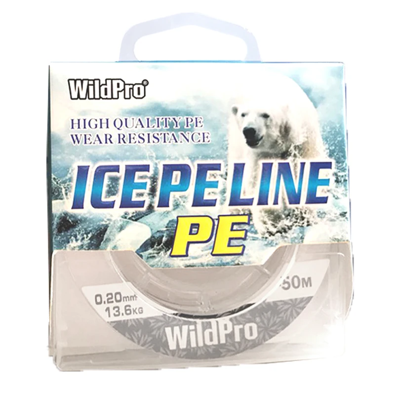 

Ice Fishing Line 4X Braided 50m Cold Weather Super Strong Thin Wire Diameter PE Multifilament Winter Fishing Accessories Line