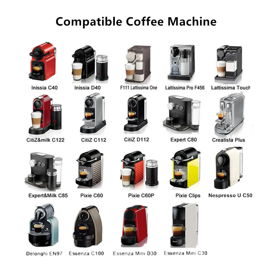 Фильтры для кофе Nespresso из нержавеющей стали Mech многоразовые кофейные капсулы Pod капельница корзина чашка Cafeteira серебро золото