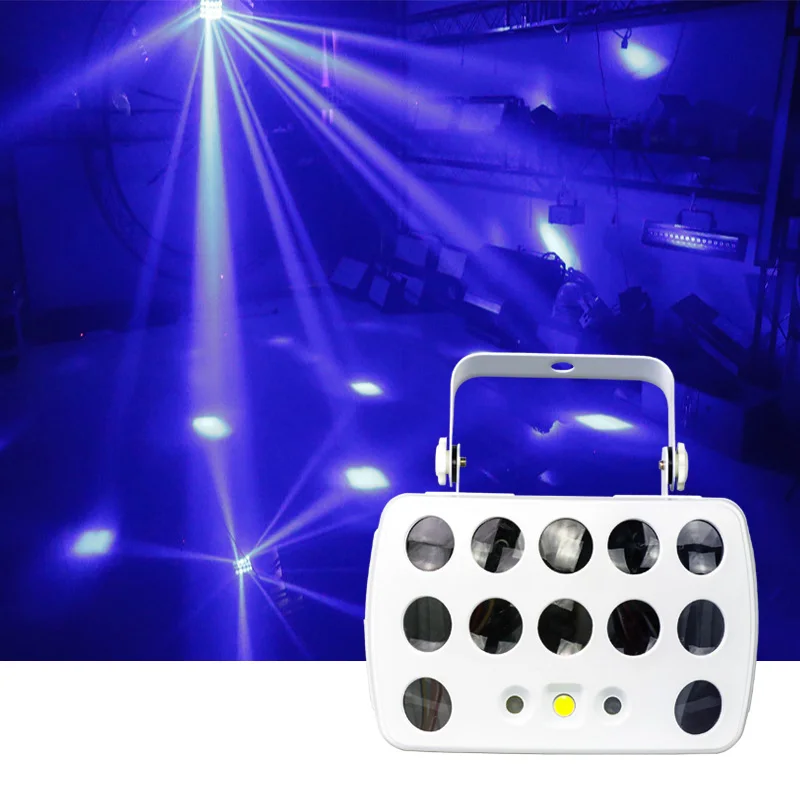 

Good effect 3IN1/RGBW LED stage lamp Dj laser flash is used for birthday party club music party nightclub