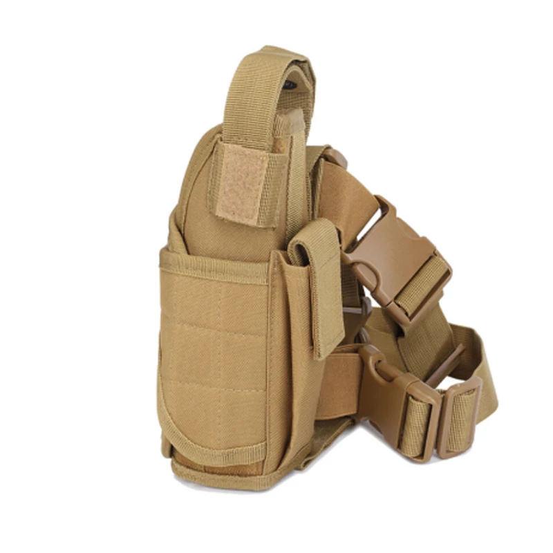 Тактический нейлоновый чехол для страйкбола с левой/правой ногой для Glock 17 19 Beretta M9, универсальный чехол для пистолета, регулируемая кобура